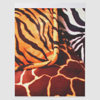 Papier de soie à motif animal