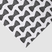 Papier de soie à motif de nœud papillon de mariage (Détail)