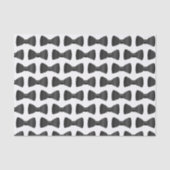 Papier de soie à motif de nœud papillon de smoking (Recto)