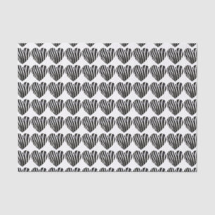 Papier de soie à motif zèbre cool