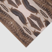 Papier de soie à plumes (Détail)