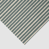 Papier de soie à rayures vert foncé (Détail)