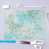 Papier de soie abstrait moderne (Artisanat)