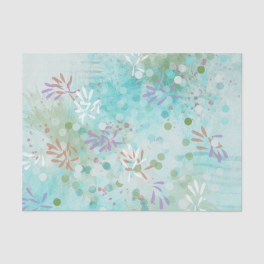 Papier de soie abstrait moderne (Recto)