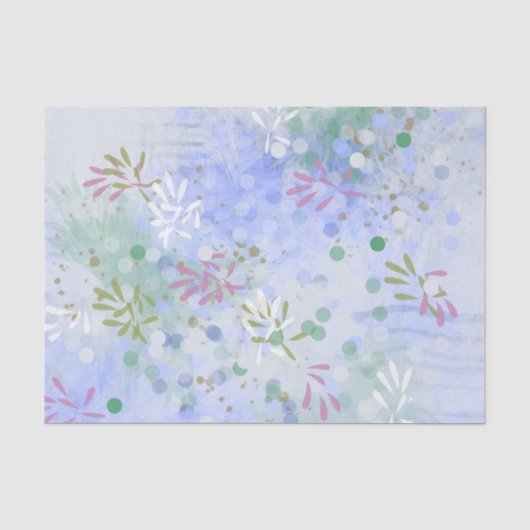 Papier de soie abstrait moderne (Recto)