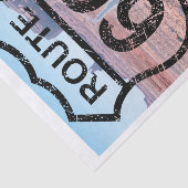 Papier de soie américain Route 66 (Détail)
