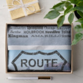 Papier de soie américain Route 66 (Cadeau)