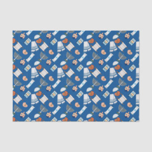 Papier de soie amusant pour Hanukkah