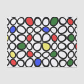 Papier de soie amusant rétro mod (Recto)