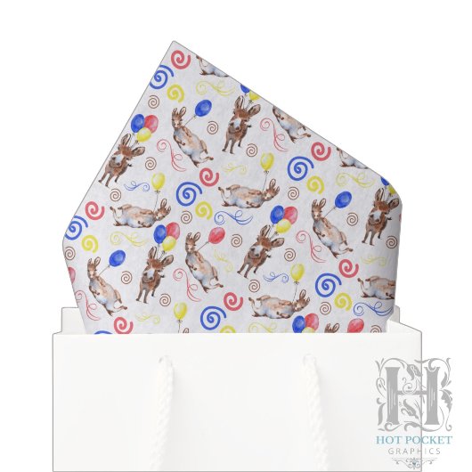 Papier de soie Âne