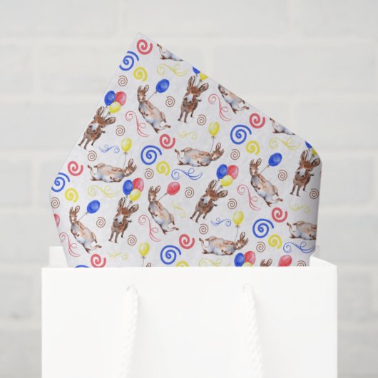 Papier de soie Âne (Sac cadeau)