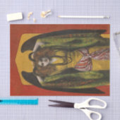 Papier de soie Ange cornu (Artisanat)