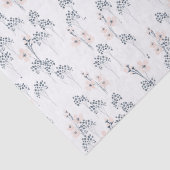 Papier de soie aquarelle fleur sauvage (Détail)