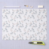 Papier de soie aquarelle fleur sauvage (Artisanat)