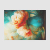 Papier de soie aquarelle fleuri peintre (Recto)