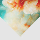 Papier de soie aquarelle fleuri peintre (Détail)