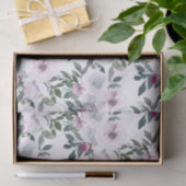 Papier de soie aquarelle floraux printaniers roman (Cadeau)