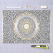 Papier de soie argent or (Artisanat)