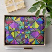 Papier de soie - Aspect vitrail - HAMbyWG (Cadeau)