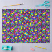 Papier de soie - Aspect vitrail - HAMbyWG (Artisanat)
