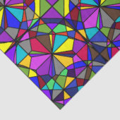 Papier de soie - Aspect vitrail - HAMbyWG (Détail)