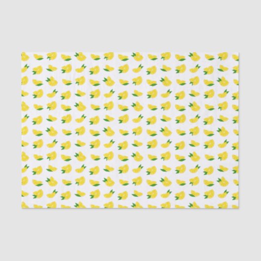 Papier de soie au citron Main Squeeze (Recto)