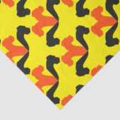 Papier de soie avec des Grands Danois (Détail)