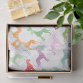 Papier de soie avec grands danois (Cadeau)