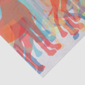 Papier de soie avec grands danois (Détail)