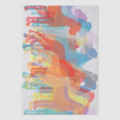 Papier de soie avec grands danois (Recto)