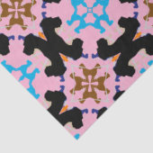 Papier de soie avec grands danois (Détail)