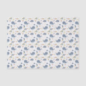 Papier de soie Baleine, Cadeau Océan (Recto)