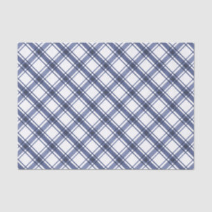 Papier de soie bleu et blanc