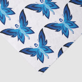 Papier de soie bleu Faery 4,5 kg, blanc (Détail)