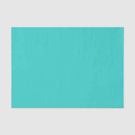Papier de soie bleu mer uni (Recto)