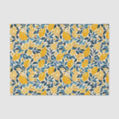 Papier de soie botanique au citron de Méditerranée (Recto)