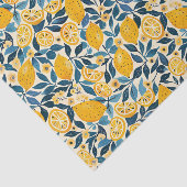 Papier de soie botanique au citron de Méditerranée (Détail)