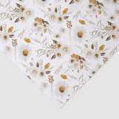 Papier de soie botanique floral (Détail)