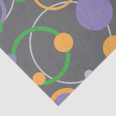 Papier de soie bulles caprices secondaires (Détail)