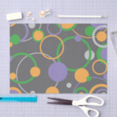 Papier de soie bulles caprices secondaires (Artisanat)