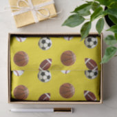 Papier de soie cadeau à thème sportif (Cadeau)