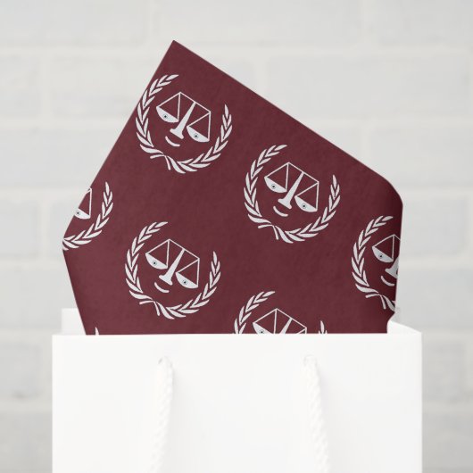 Papier de soie cadeau d'avocat (Sac cadeau)