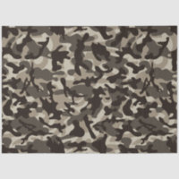 Papier de soie camouflage de près