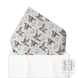Papier de soie Canards colverts