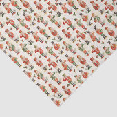 Papier de soie Casse-Noisette, Découpage Noël (Détail)