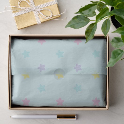 Papier de soie Caticorn | Bleu sarcelle (Cadeau)