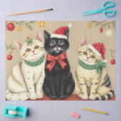 Papier de soie Chat Mignon (Artisanat)