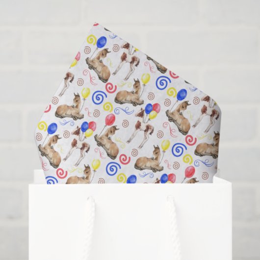 Papier de soie Cheval (Sac cadeau)