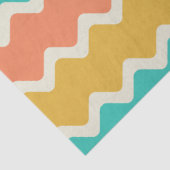 Papier de soie Chevron Coloré (Détail)