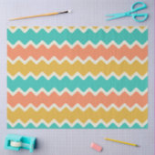 Papier de soie Chevron Coloré (Artisanat)